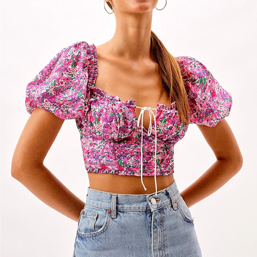 For Love & Lemons Katarina Top - Large. Like New!